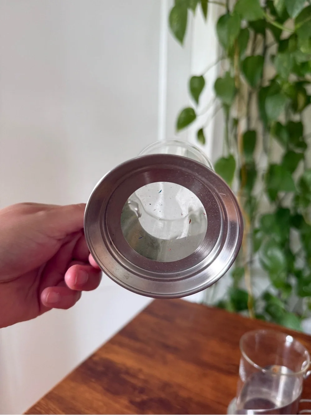 Pura Vida clear glass